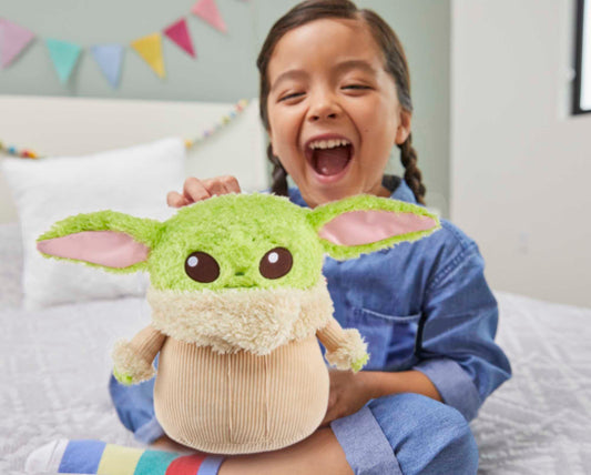 Star Wars Toys, Grogu Plush Figure, Soft 'n Fuzzy, Kids Gifts